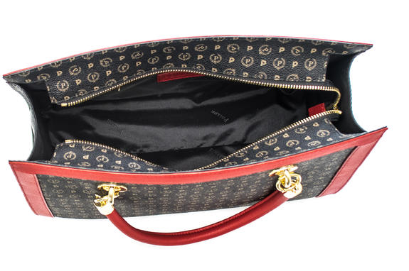 Heritage Classic Satchel Hand or shoulder bag black lacquer - Women&rsquo;s Bags