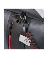 PIQUADRO backpack URBAN, 15.6 "PC port, with anti-theft system GREY - Laptop backpacks - 7