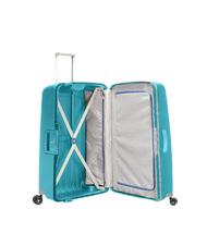 SAMSONITE Trolley S'CURE Line, medium size AQUA BLUE - Rigid Trolley Cases - 2