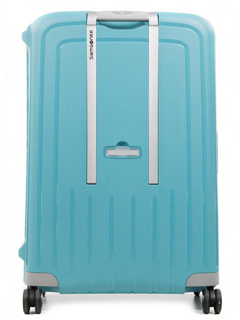 Trolley S'CURE Line, medium size AQUA BLUE - Rigid Trolley Cases