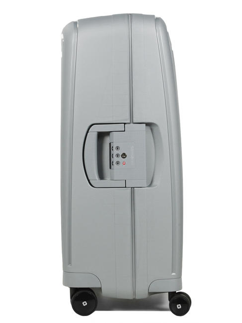 Trolley S'CURE Line, medium size SILVER - Rigid Trolley Cases