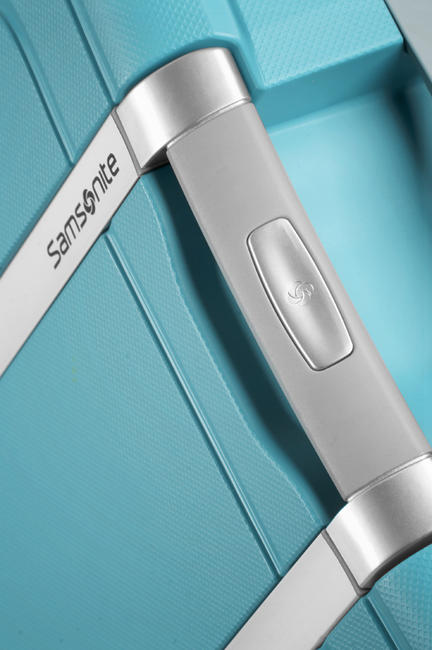 trolley S CURE, large size AQUA BLUE - Rigid Trolley Cases