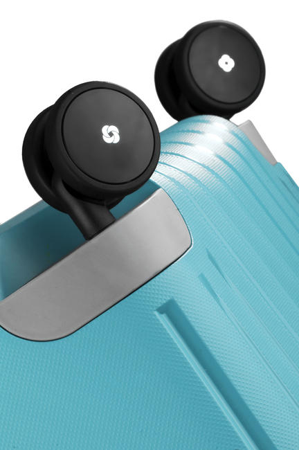 trolley S CURE, large size AQUA BLUE - Rigid Trolley Cases