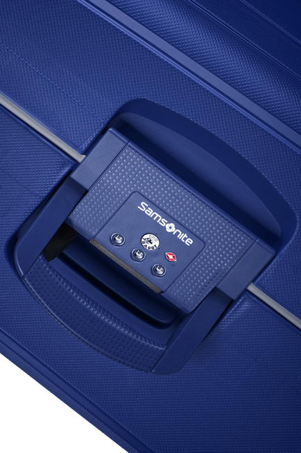 trolley S CURE, large size dARKBlue - Rigid Trolley Cases
