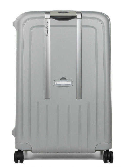 trolley S CURE, large size SILVER - Rigid Trolley Cases