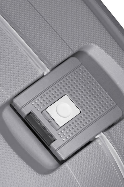 trolley S CURE, large size SILVER - Rigid Trolley Cases