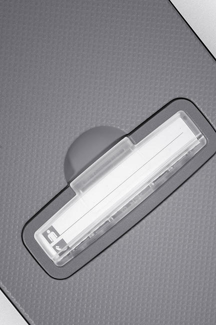 trolley S CURE, large size SILVER - Rigid Trolley Cases