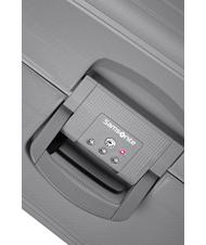 SAMSONITE Trolley S'CURE line, extra-large size SILVER - Rigid Trolley Cases - 4