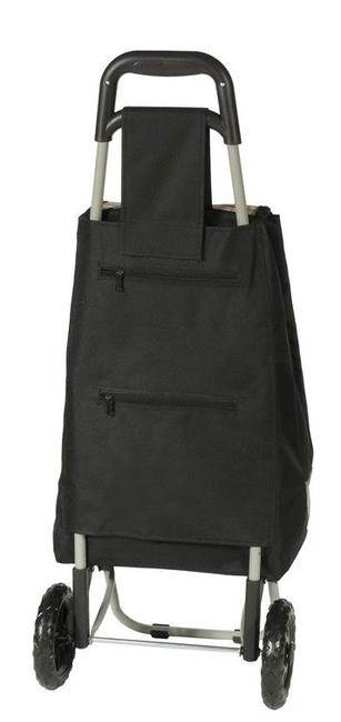 Medium Shopping Trolley Load capacity up to 15 kg Black - Shopping carts