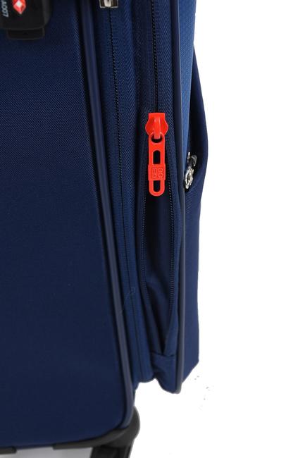 Trolley THUNDER, hand luggage, expandable blue - Hand luggage