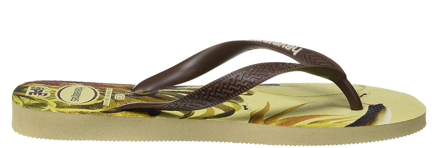 Havaianas Flip Flops Ipe Sand Gray / Dark Brown - Buy At Outlet Prices!