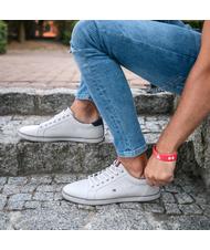TOMMY HILFIGER  ARLOW Fabric sneakers white - Men&rsquo;s shoes - 8