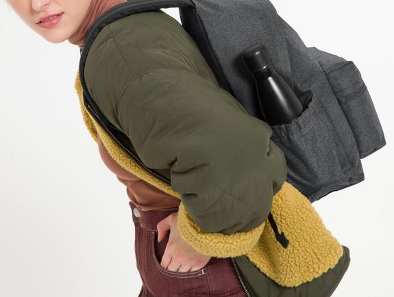 PADDED ZIPPL'R + PADDED ZIPPL'R + Laptop backpack 13 " BlackDenim - Backpacks & School and Leisure