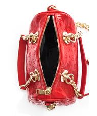 POLLINI  HERITAGE PAINT Mini top case with shoulder strap red - Women&rsquo;s Bags - 5