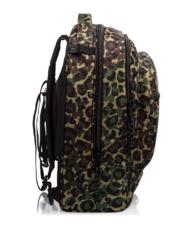 INVICTA  NEW PLUG ANIMALIER Trolley backpack 3 in 1 LEO GREEN - Backpack trolleys - 5