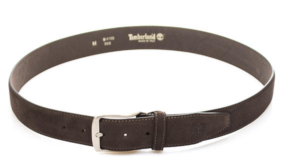 belt CASUAL, in suede leather cocoa - Belts