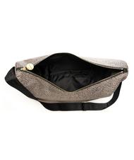 BORBONESE LUNA BAG MEDIUM LUNA Hobo bag, Medium OP / NATURAL / BLACK - Women&rsquo;s Bags - 4