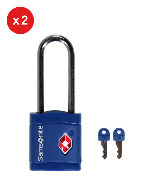  GLOBAL TRAVEL Set 2 TSA locks midnightblue - Travel Accessories