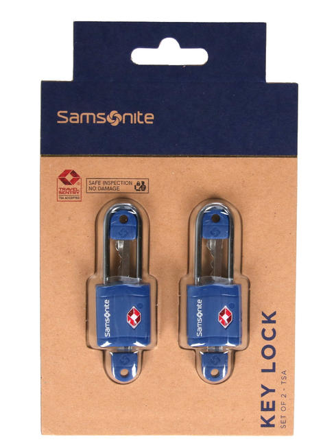  GLOBAL TRAVEL Set 2 TSA locks midnightblue - Travel Accessories