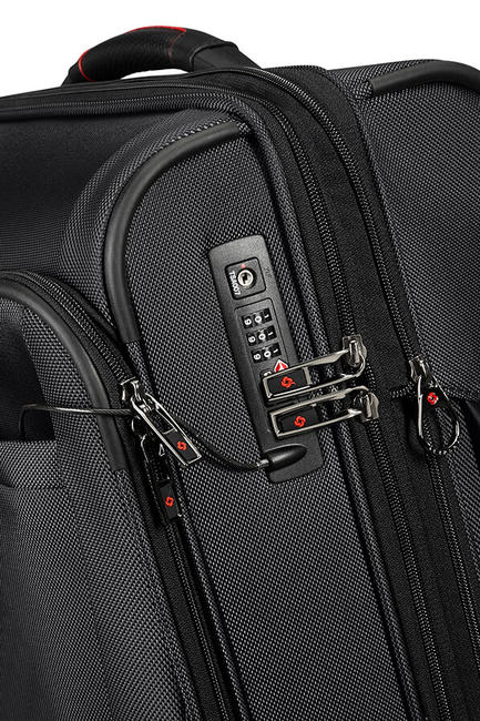  PRO-DLX5 Hand luggage trolley, expandable BLACK - Hand luggage