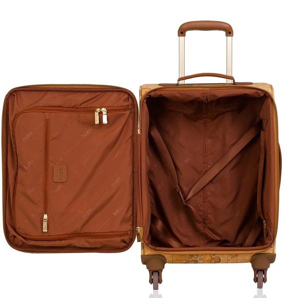 GEO CLASSIC Hand luggage trolley NATURAL - Hand luggage