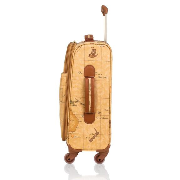  GEO CLASSIC Hand luggage trolley NATURAL - Hand luggage