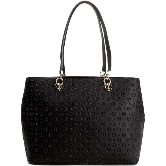 Heritage Embossed Shoulder bag, with interchangeable handles Black - Women&rsquo;s Bags