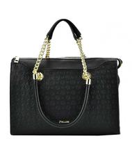 POLLINI Heritage Embossed Shoulder bag, with shoulder strap Black - Women&rsquo;s Bags - 3