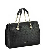 POLLINI Heritage Embossed Shoulder bag, with shoulder strap Black - Women&rsquo;s Bags - 4