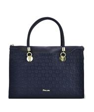 POLLINI Heritage Embossed Shoulder bag, with shoulder strap blue - Women&rsquo;s Bags - 4