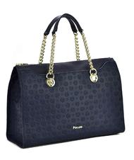 POLLINI Heritage Embossed Shoulder bag, with shoulder strap blue - Women&rsquo;s Bags - 3