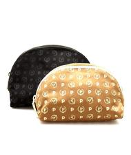 POLLINI  HERITAGE SOFT Tris Necessaire Platinum - Sachets & Travels Cases - 3