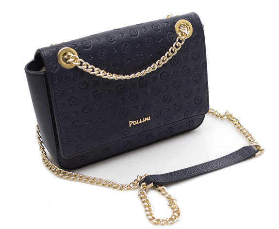 Heritage Embossed Shoulder bag, with shoulder portability blue - Women&rsquo;s Bags