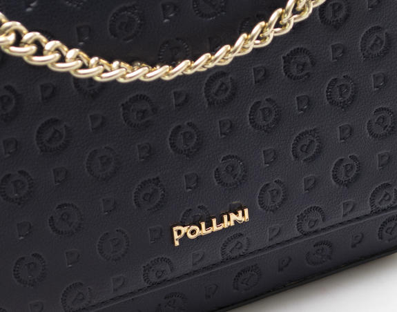 Heritage Embossed Shoulder bag, with shoulder portability blue - Women&rsquo;s Bags