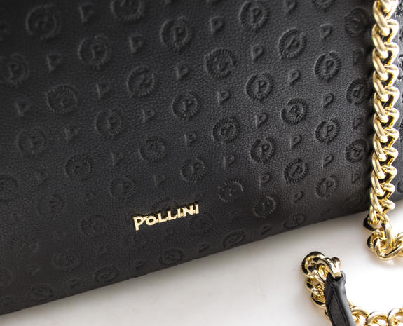 Heritage Embossed Handbag; with shoulder strap Black - Women&rsquo;s Bags