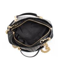 POLLINI Heritage Embossed Handbag; with shoulder strap Black - Women&rsquo;s Bags - 5