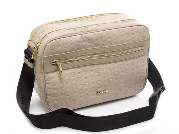 Heritage Embossed Shoulder bag, with front pocket ICE - Women&rsquo;s Bags