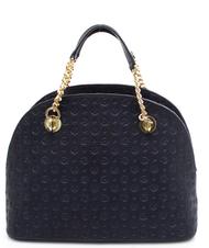 POLLINI Heritage Embossed Handbag; with shoulder strap blue - Women&rsquo;s Bags - 3