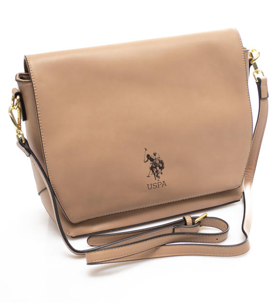 S.U.A. POLO ASSN. CHEYENNE Shoulder bag light taupe - Women&rsquo;s Bags