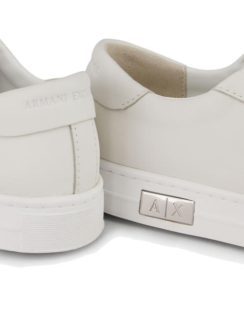  Women's leather sneakers WHITE / WHITE - Women’s shoes