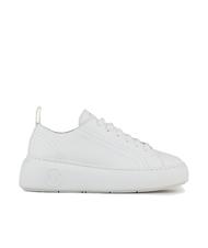 ARMANI EXCHANGE SUPER ACTION Leather sneakers with platform OP WHITE - Women&rsquo;s shoes - 2