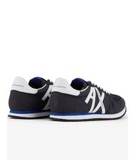 ARMANI EXCHANGE RIO Low sneakers NAVY / OPWHITE - Men’s shoes - 4