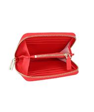 COCCINELLE  METALLIC SOFT Mini wallet in leather POLISH RED - Women&rsquo;s Wallets - 2