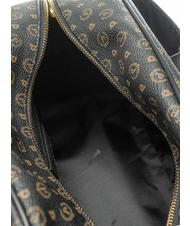 POLLINI Heritage Classic Shoulder bag, in PVC Black - Women’s Bags - 5