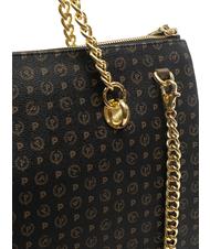 POLLINI Heritage Classic Shoulder shopper, with shoulder strap black bronze - Women&rsquo;s Bags - 4