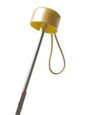 POLLINI  HERITAGE CLASSIC Folding umbrella Black / Ivory - Umbrellas - 3