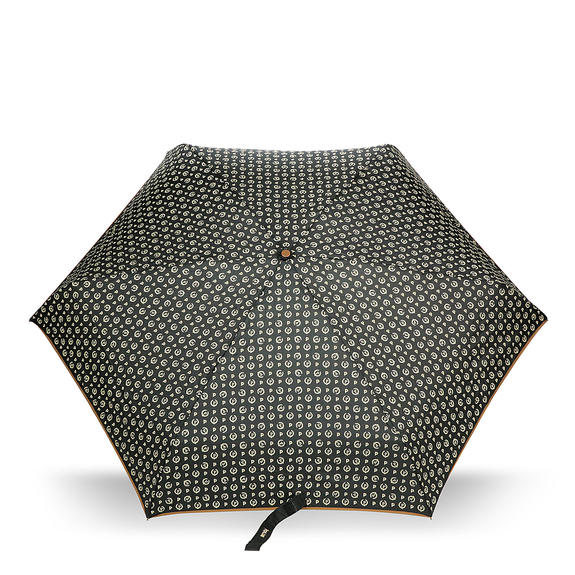 HERITAGE CLASSIC Folding umbrella black brown - Umbrellas