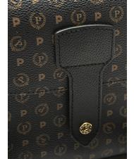 POLLINI HERITAGE CLASSIC HERITAGE CLASSIC Small Shoulder Bag Black - Women’s Bags - 4