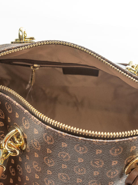  HERITAGE Handbag, with shoulder strap brown / cream - Women’s Bags