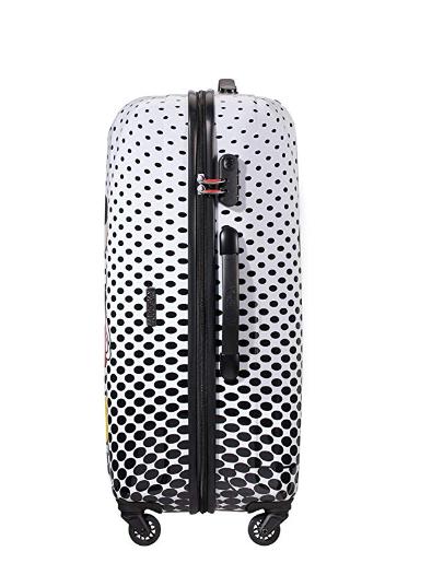 Trolley DISNEY LEGENDS, medium size MICKEY MOUSE POLKA DOT - Rigid Trolley Cases